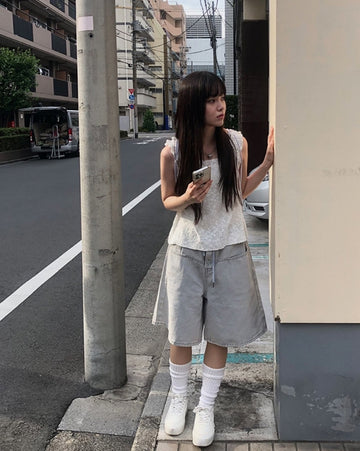 Maje Square Summer Knit Sleeveless
